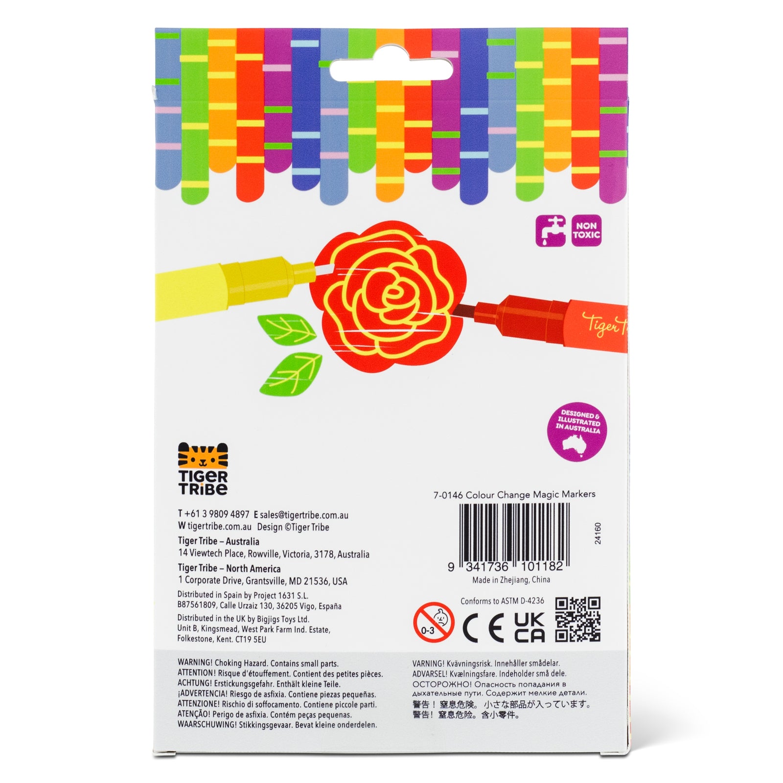 Tiger Tribe - Colour Change Magic Markers