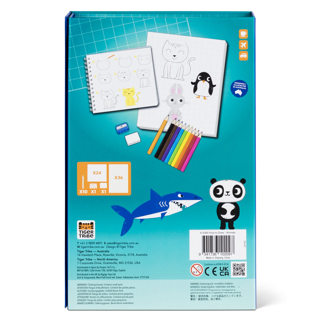 Tiger Tribe - How to Draw - Animals