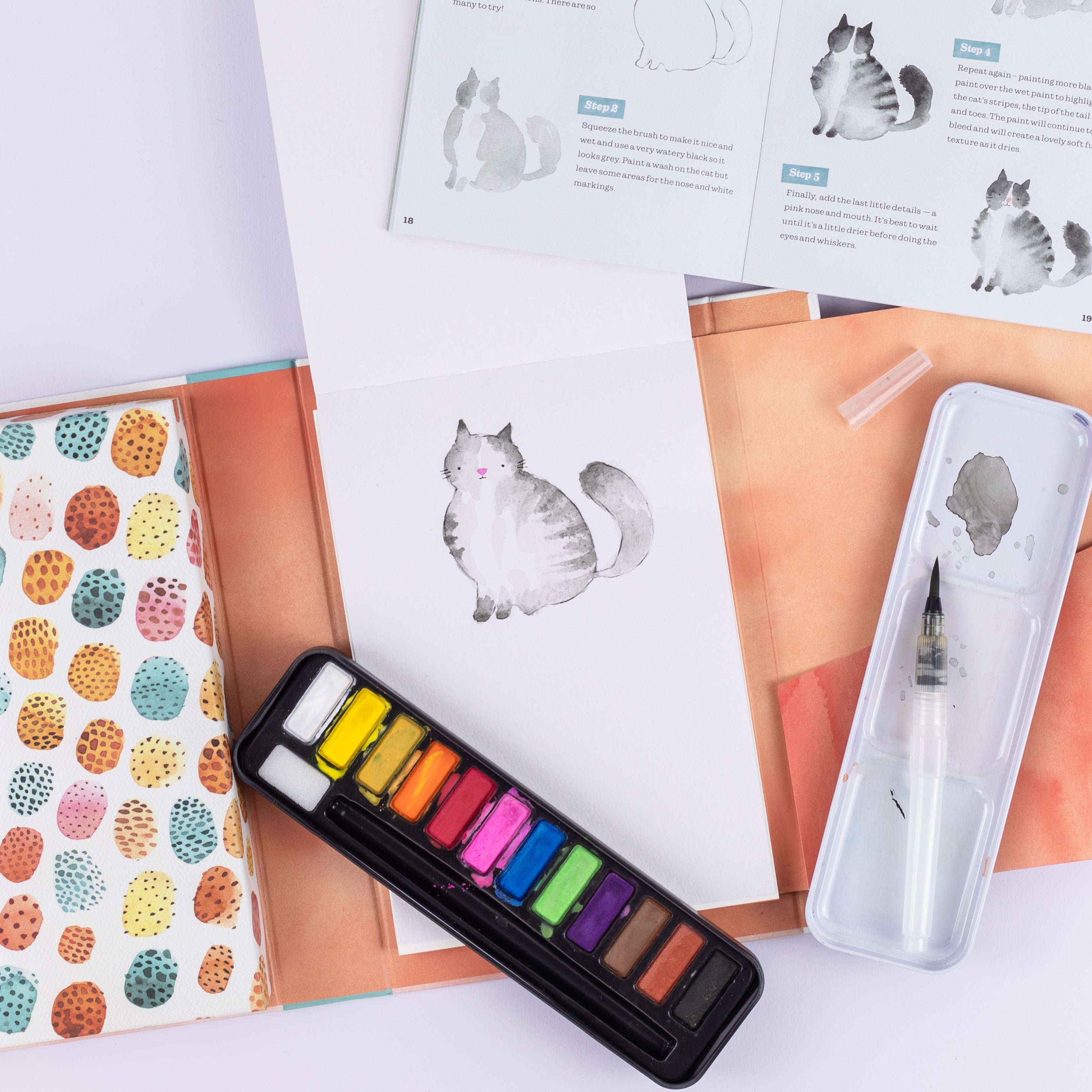 Tiger Tribe - How to Paint - Watercolour Animals