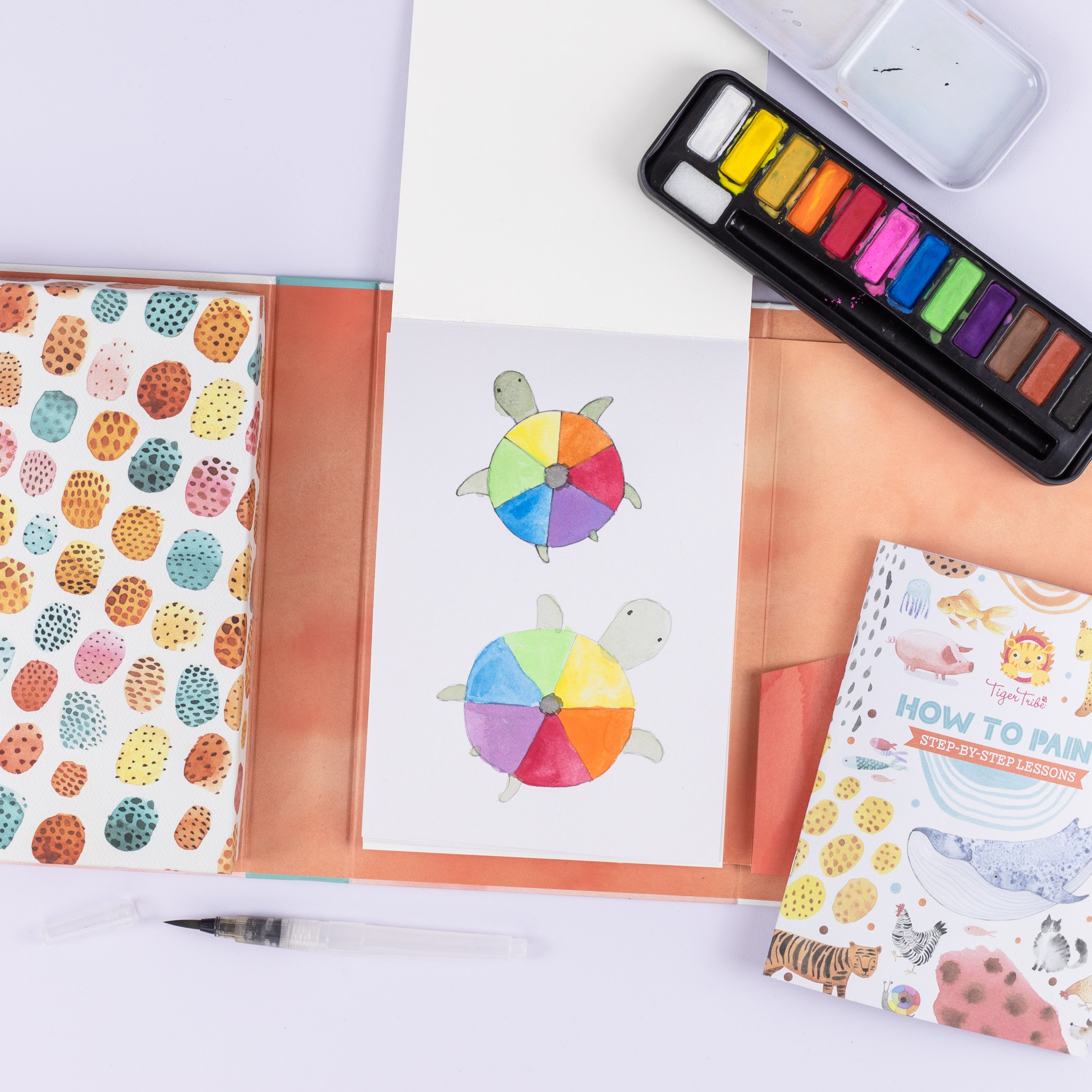 Tiger Tribe - How to Paint - Watercolour Animals