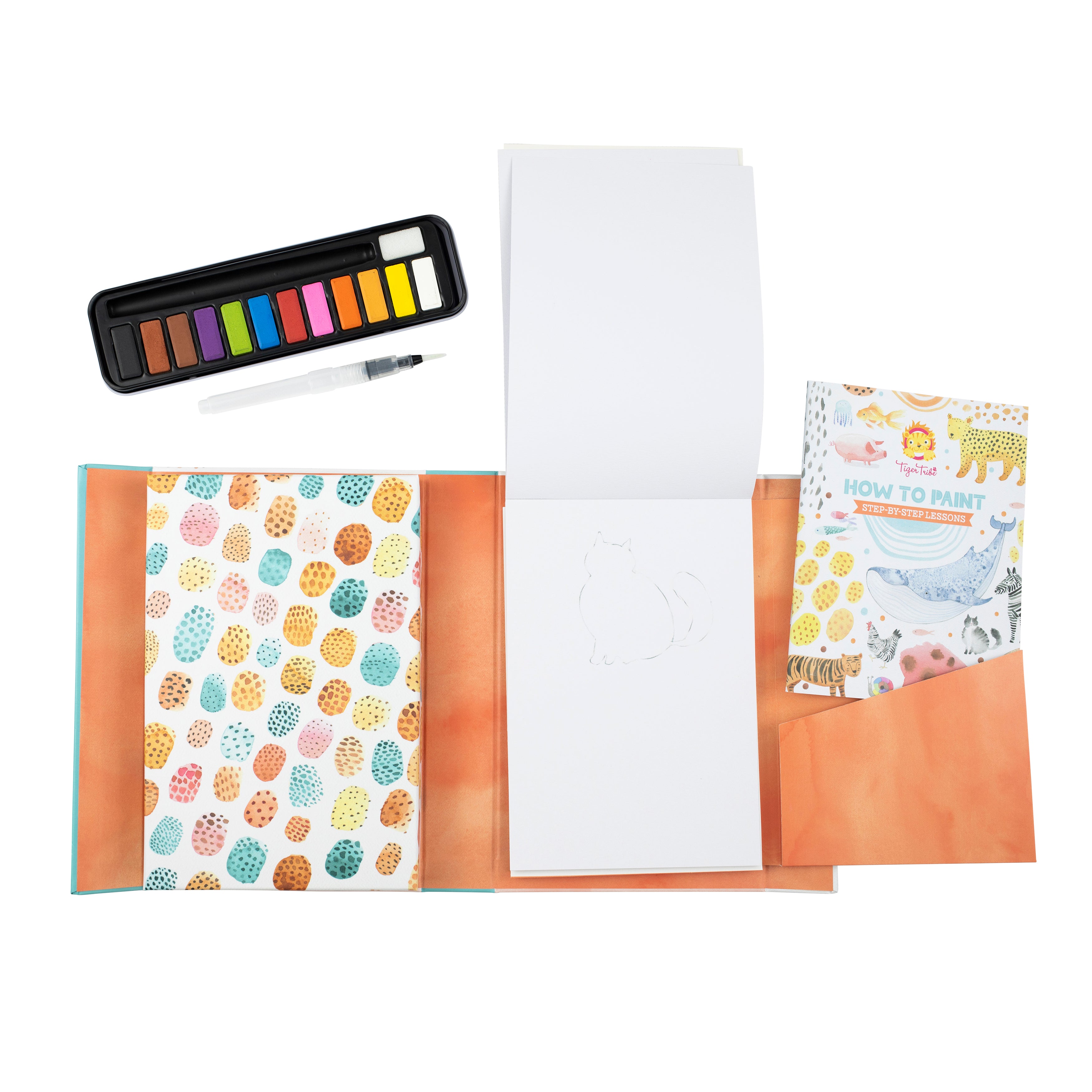 Tiger Tribe - How to Paint - Watercolour Animals