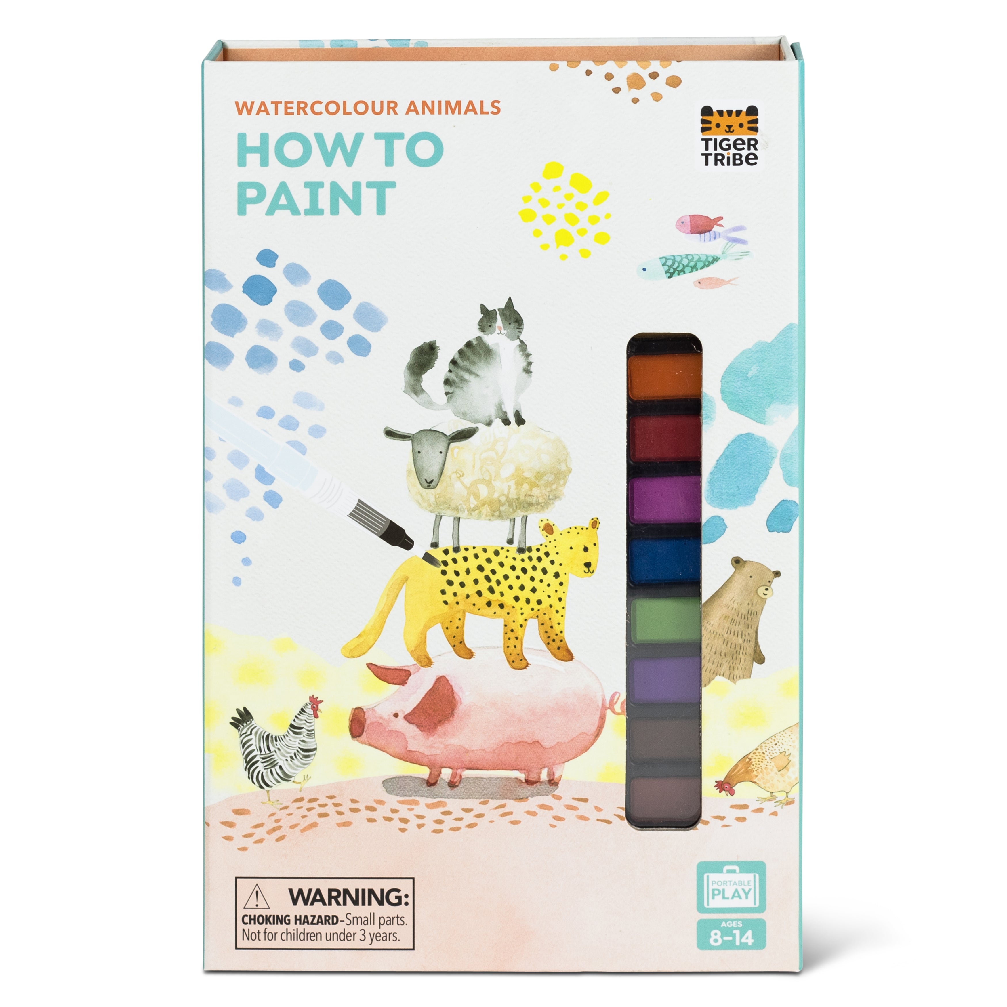 Tiger Tribe - How to Paint - Watercolour Animals