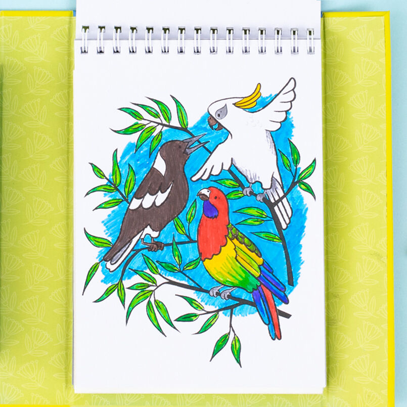 Colouring Set - Aussie Animals