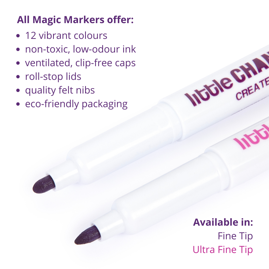 Magic Markers - Fine Tip Markers