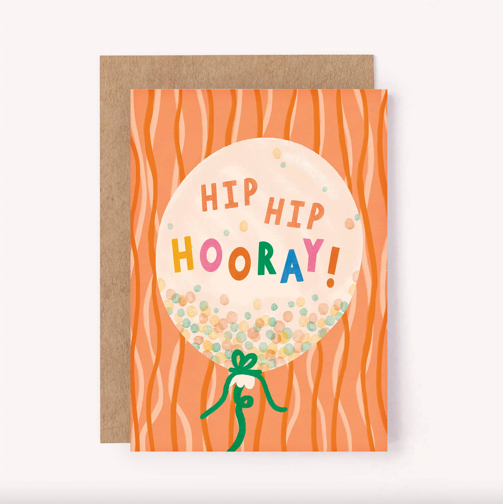 Hip Hip Hooray -  Birthday Card