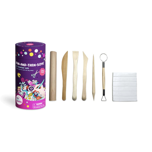 Fun-And-Then-Some™ Art Starter Set - Kids' Clay Craft Kit