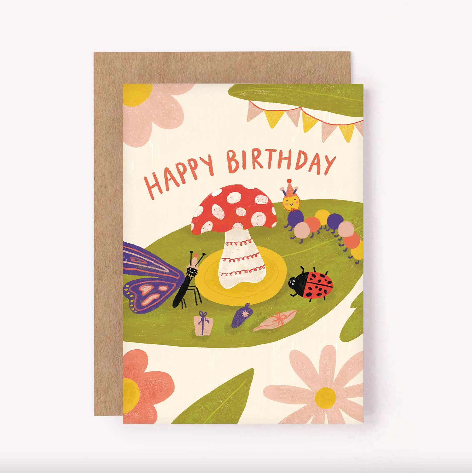 Bug Party - Birthday Card