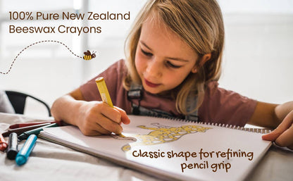 Beeswax Crayons - Jumbos (8 pack)