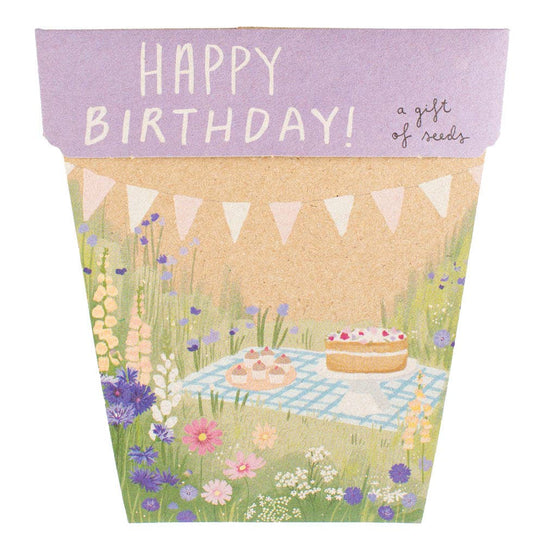 Happy Birthday Picnic - Gift of Seeds