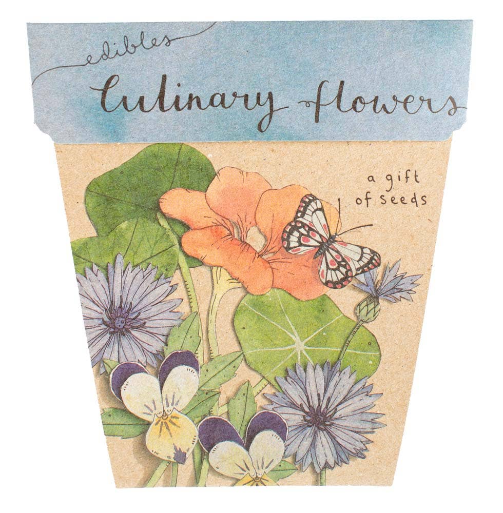 Culinary Flowers - Gift of Seeds