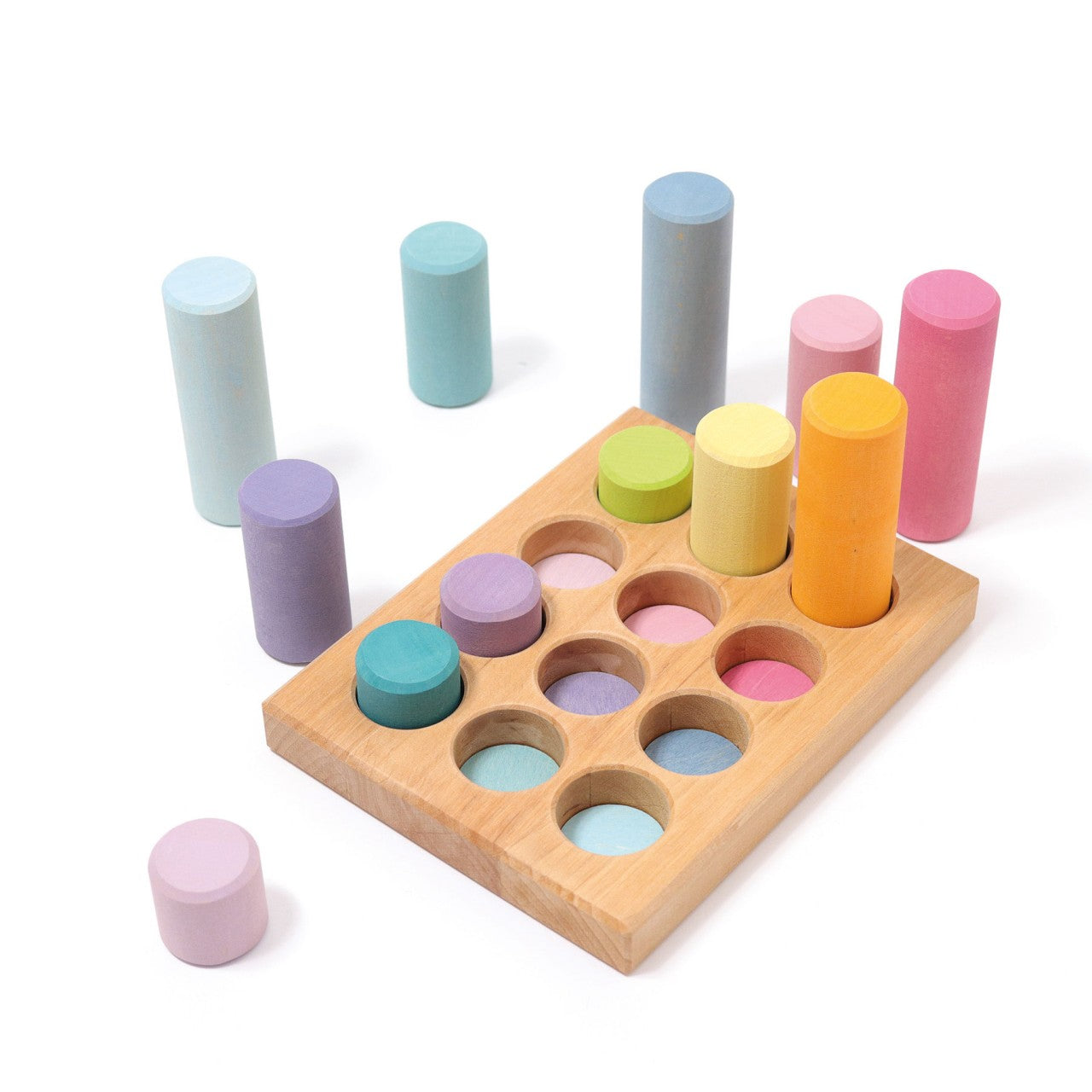 Grimm’s Rollers Small Sorting Game Pastel