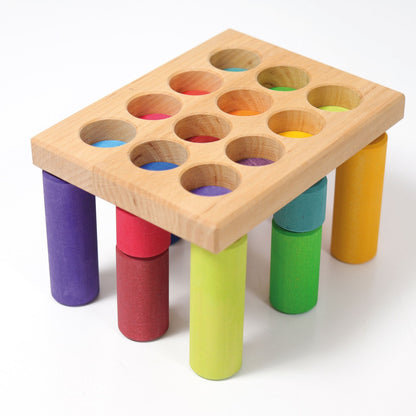 Grimm’s Rollers Small Sorting Game Rainbow