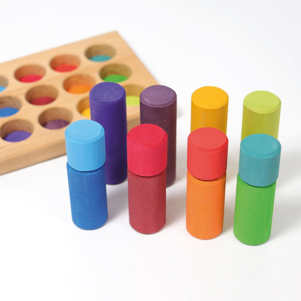 Grimm’s Rollers Small Sorting Game Rainbow