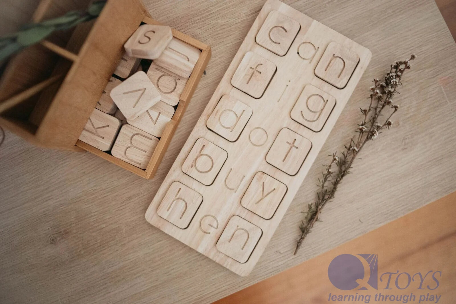 QToys | CVC Word Board