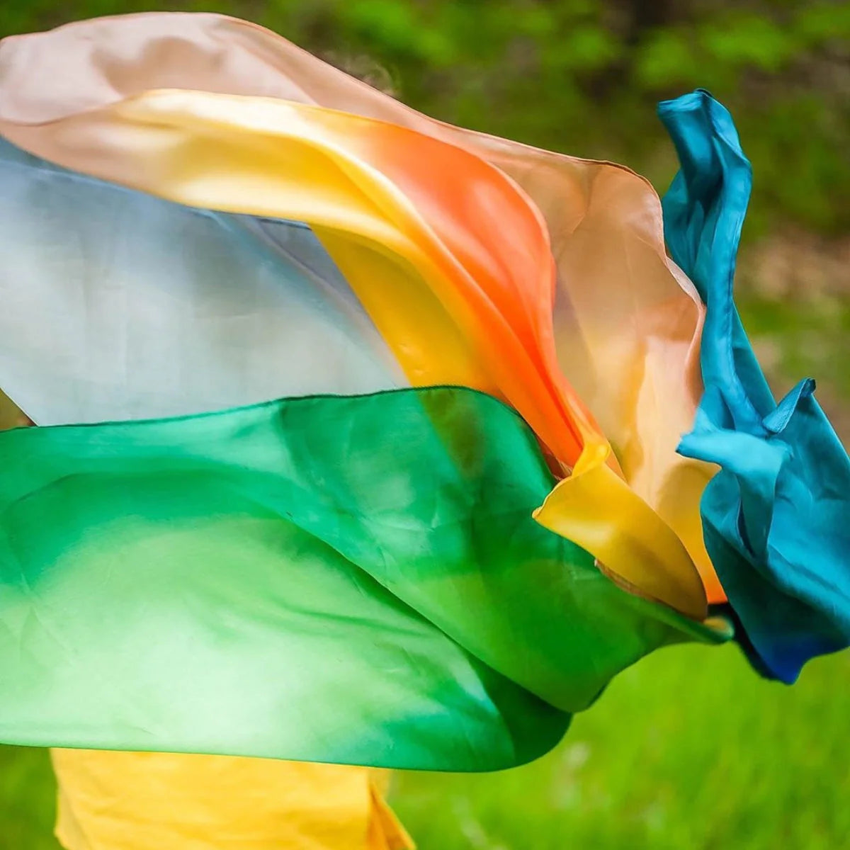 Playsilks - Earth Multi Coloured (Standard Size)