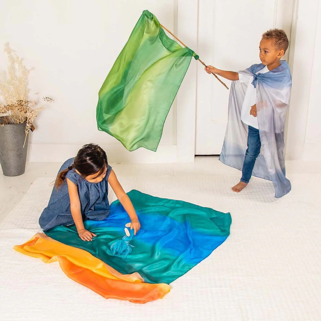 Playsilks - Earth Multi Coloured (Standard Size)