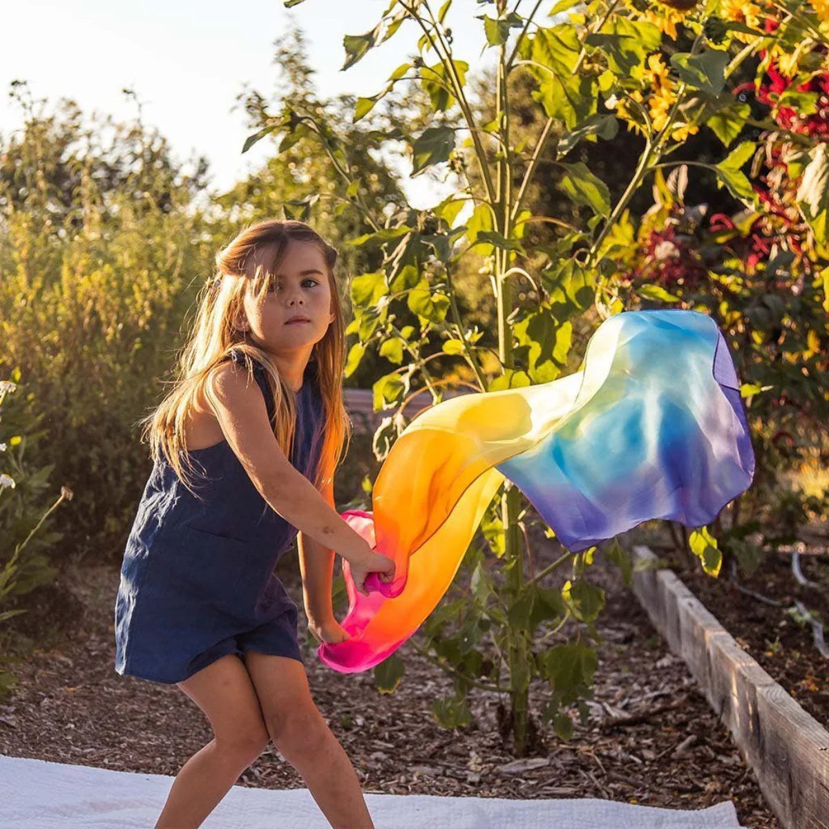 Playsilks - Enchanted Multi Coloured (Standard Size)