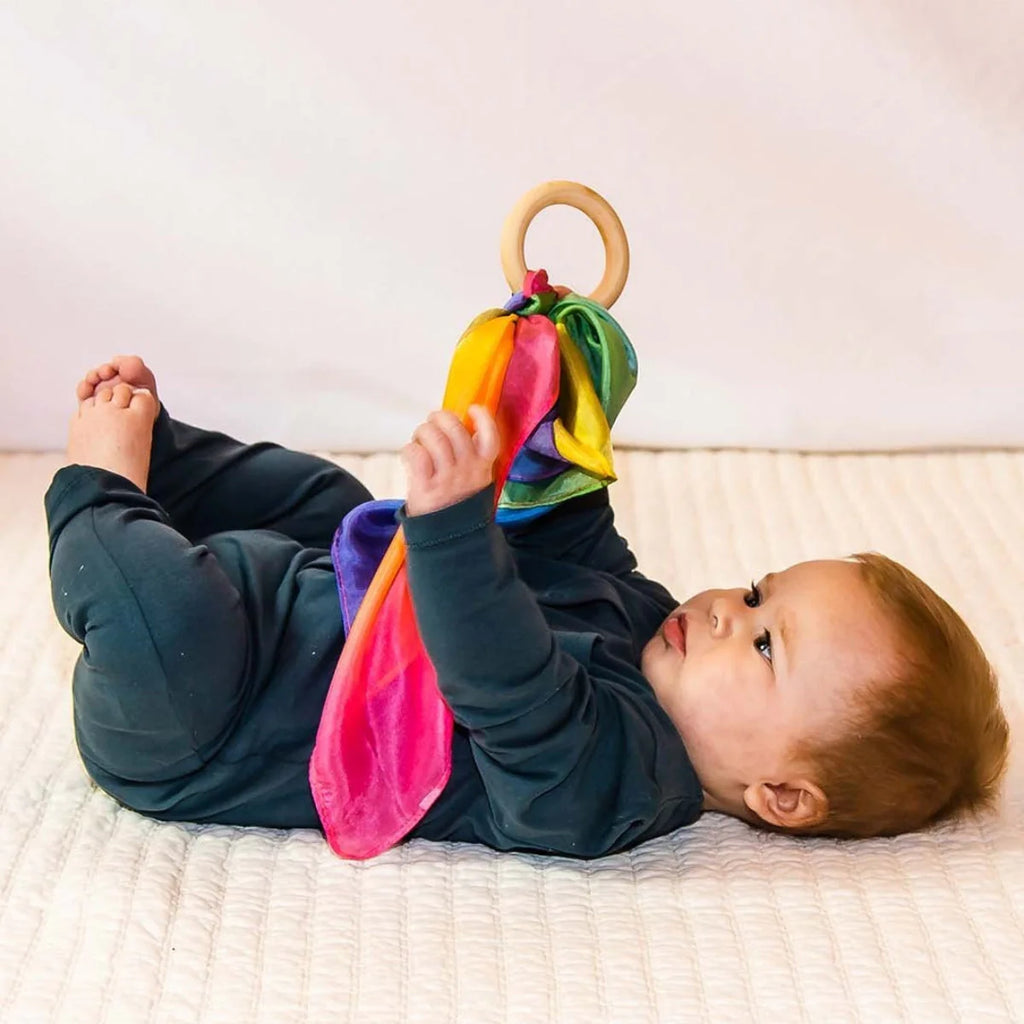 Silk and Wood Teether