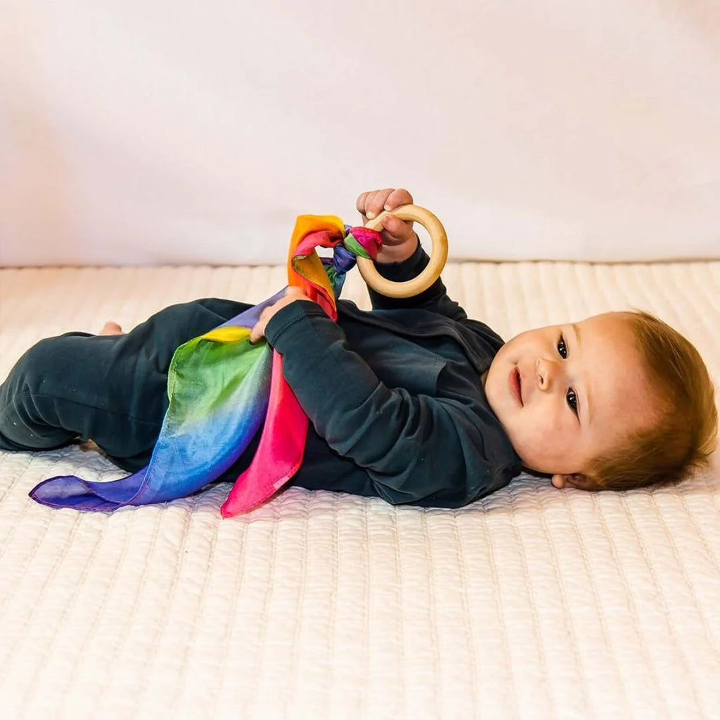 Silk and Wood Teether
