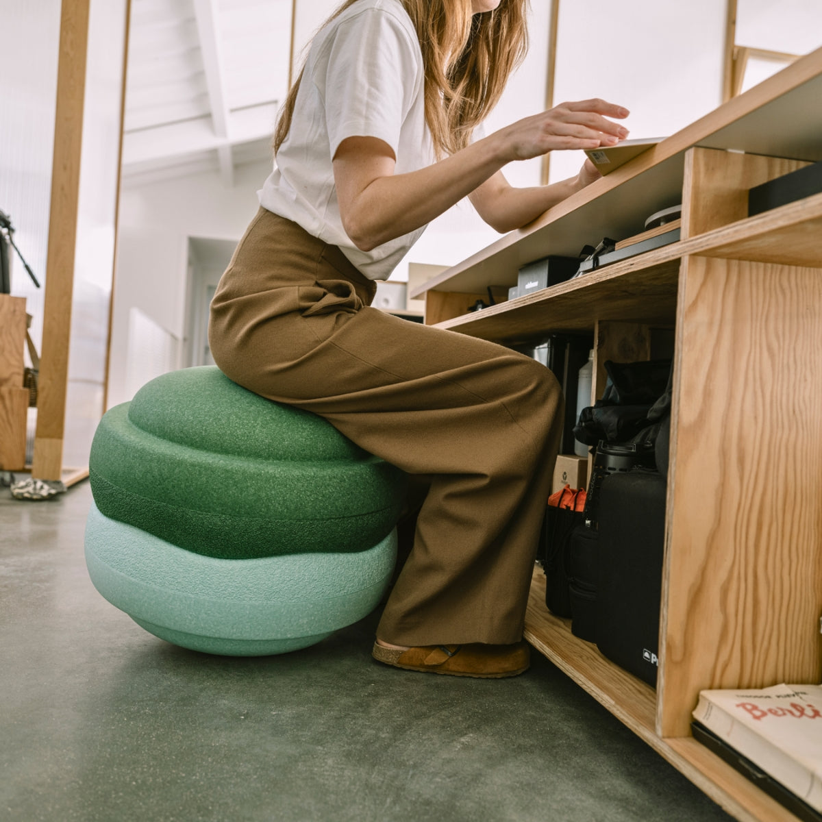 Stapelstein Balance Stepping Stones Grow XL Dark Green from Australia