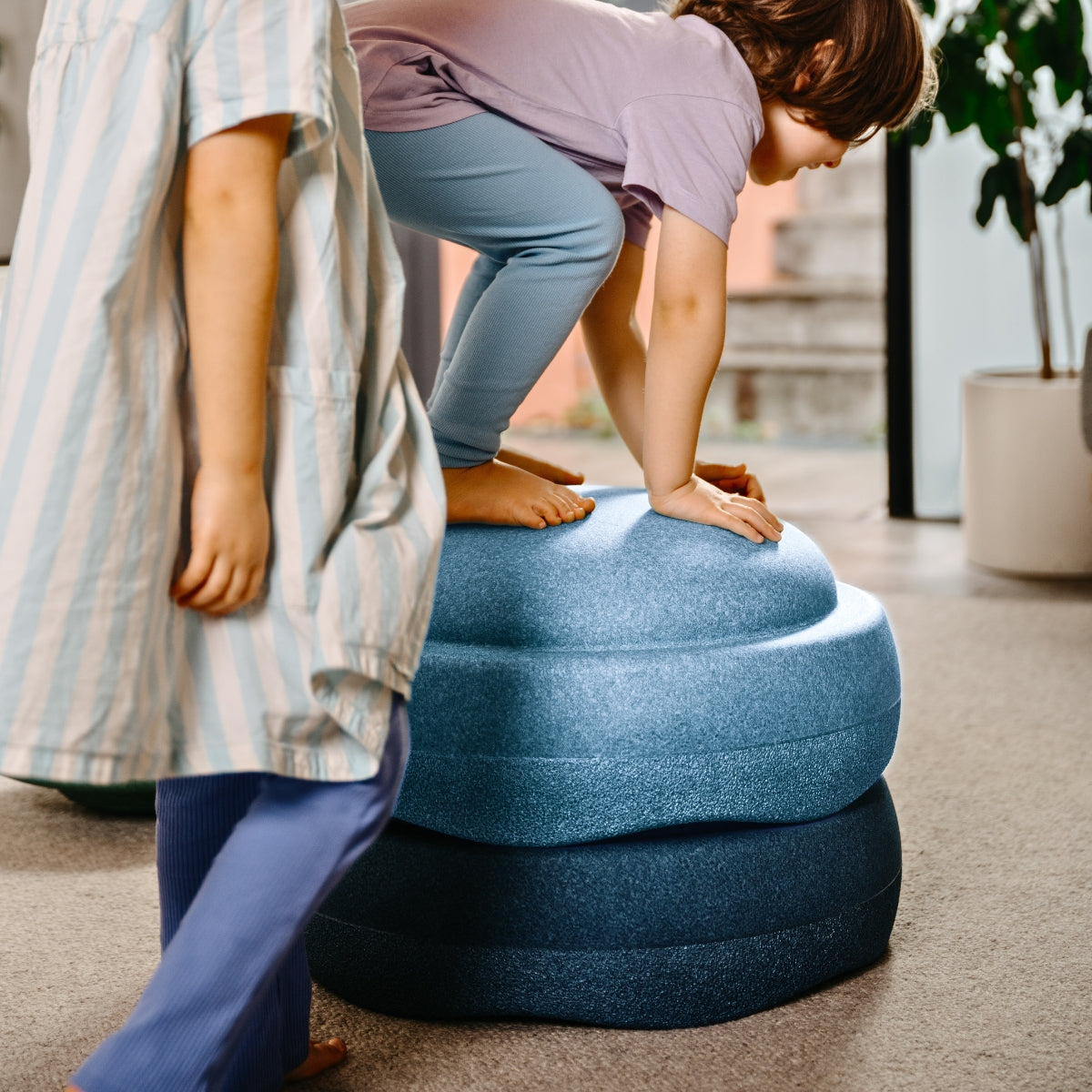 Stapelstein Balance Stepping Stones Grow XL Dark Blue from Australia