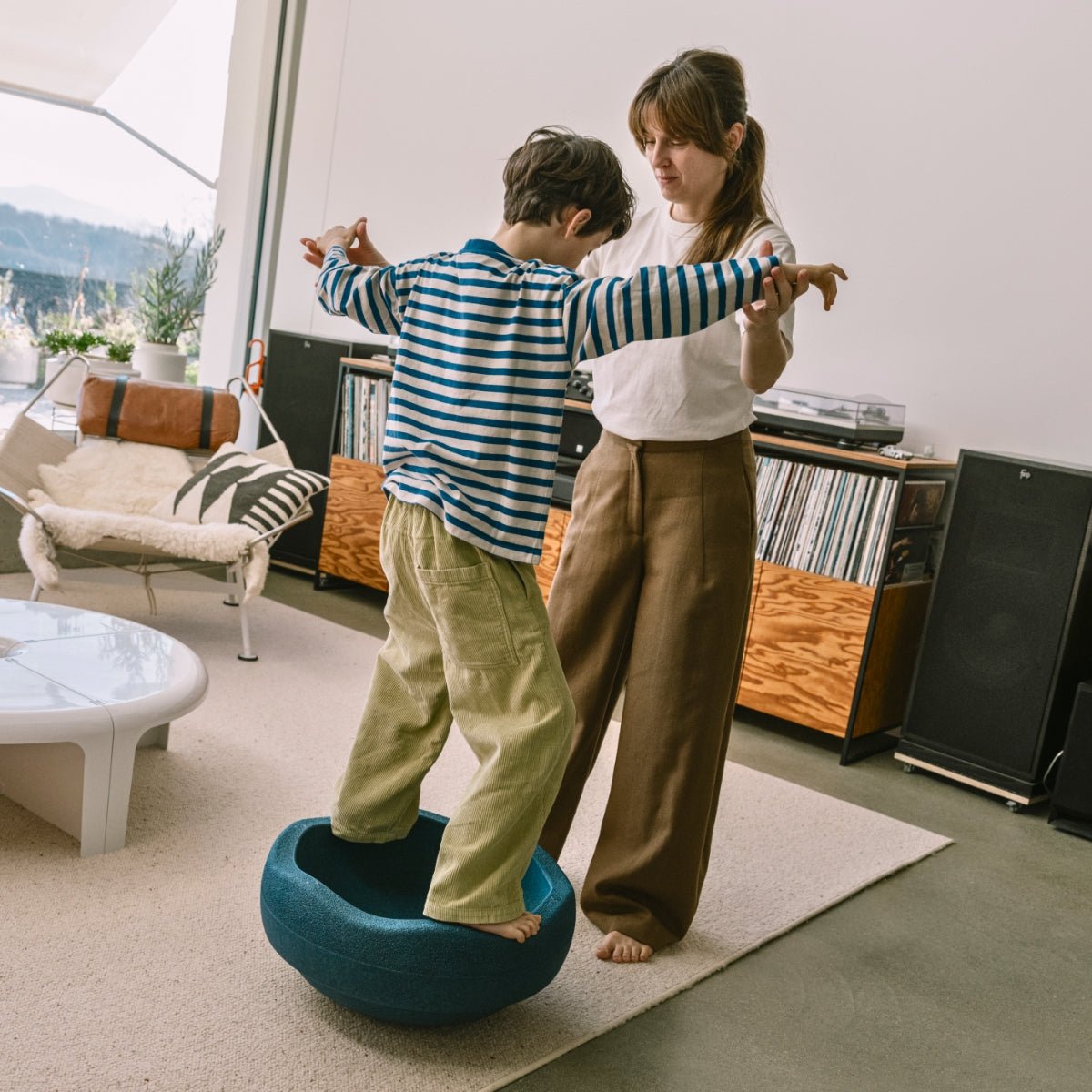 Stapelstein Balance Stepping Stones Grow XL Dark Blue from Australia