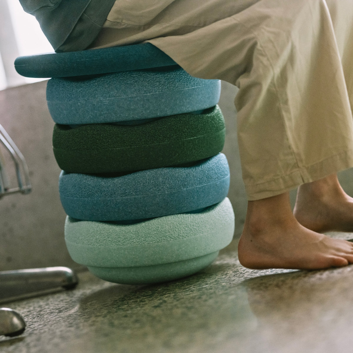 Stapelstein Balance Stepping Stones - Original, Single, Solid Colours from Australia