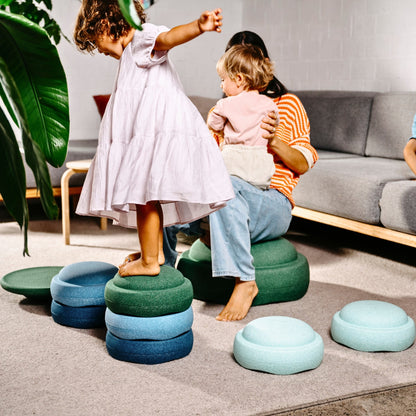 Stapelstein Balance Stepping Stones - Original, Single, Solid Colours from Australia