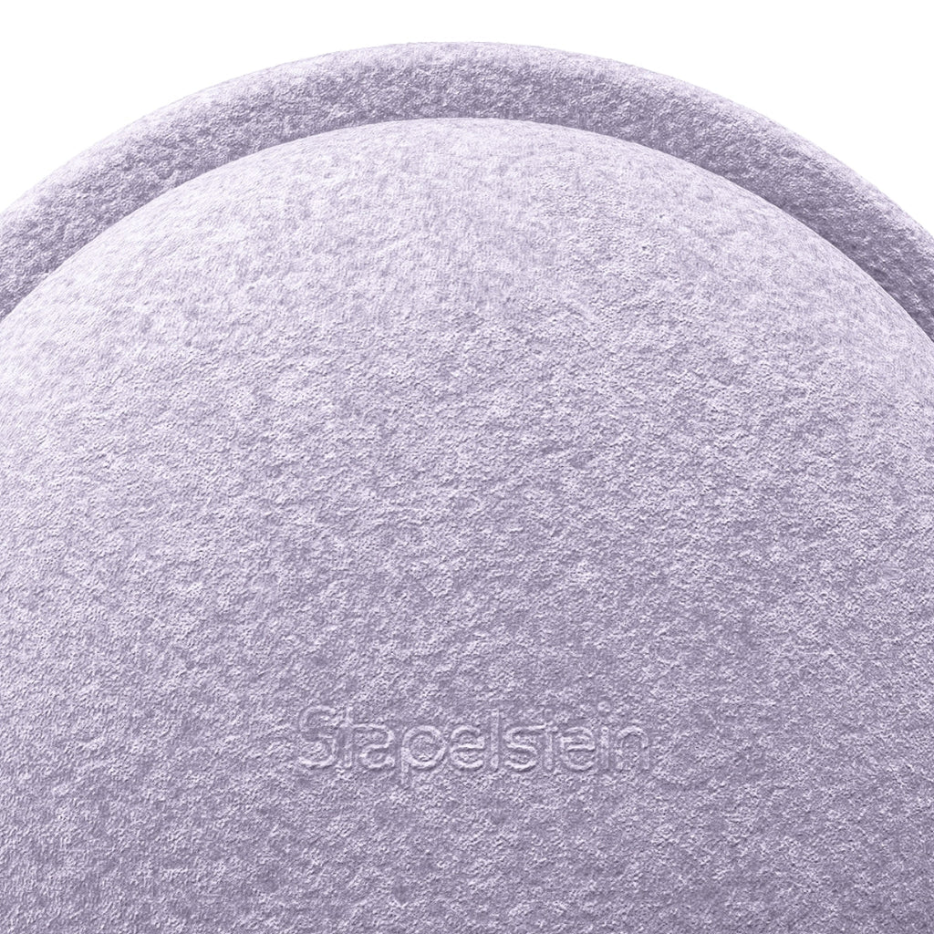 Single, Solid Colour Stapelstein Original Balance Stepping Stone in light violet from Australia