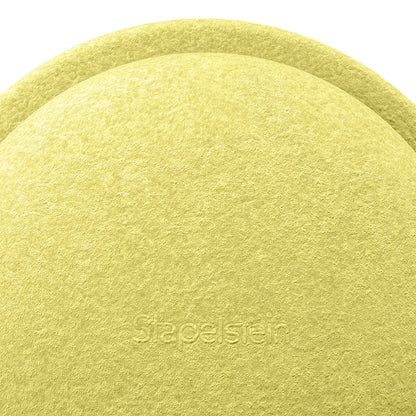 Single, Solid Colour Stapelstein Original Balance Stepping Stone in light yellow from Australia