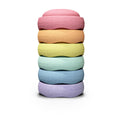 Stapelstein Balance Stepping Stones - Original, Set of 6, Rainbow Pastel from Australia